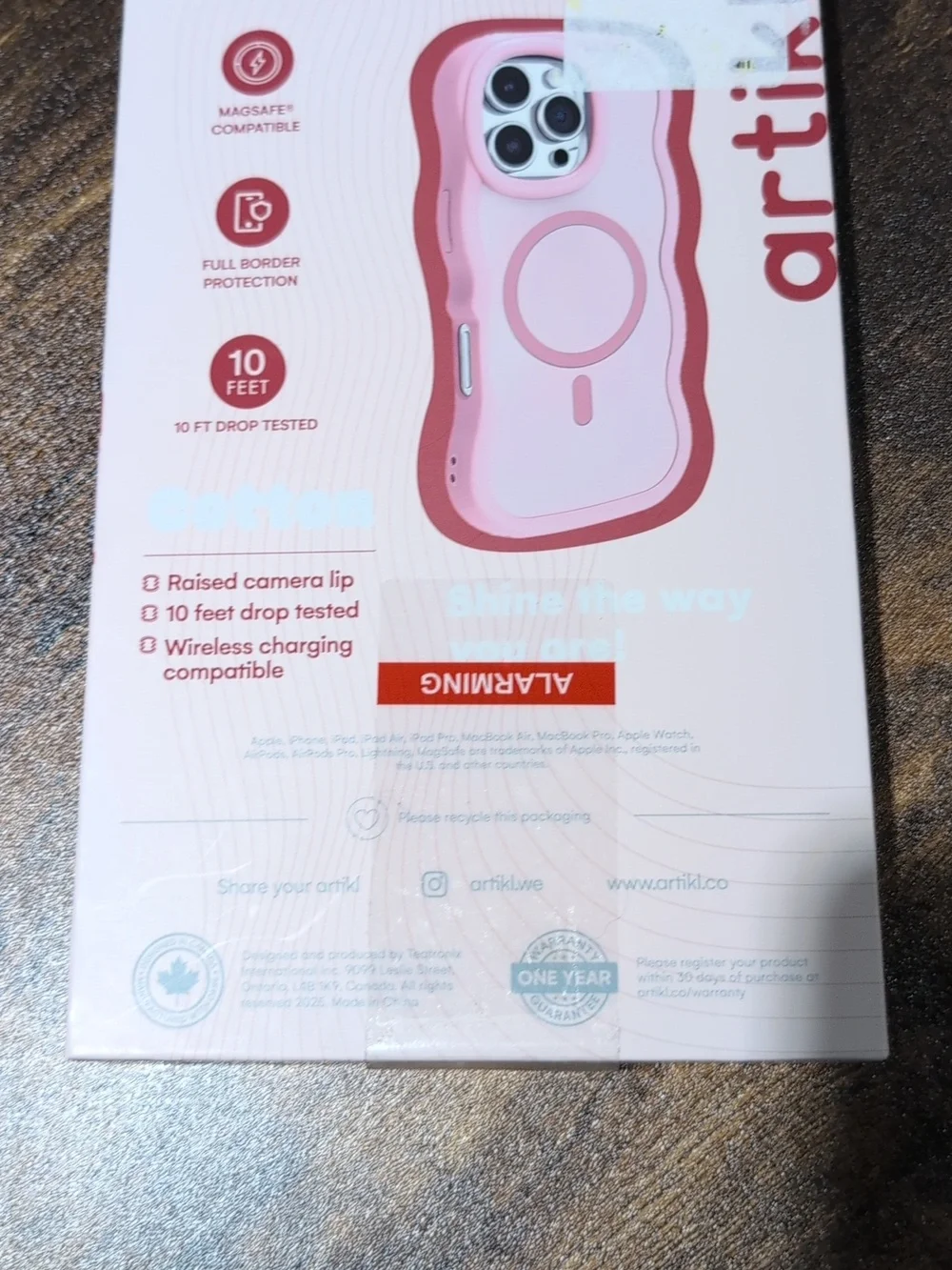 Artikl Blush Pink Cotton iPhone 16 Pro Max Phone Case